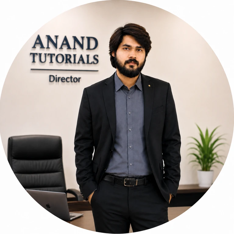 Anand Rajput — Founder, Anand Tutorials